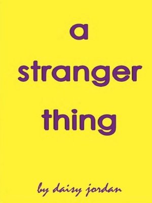 cover image of A Stranger Thing